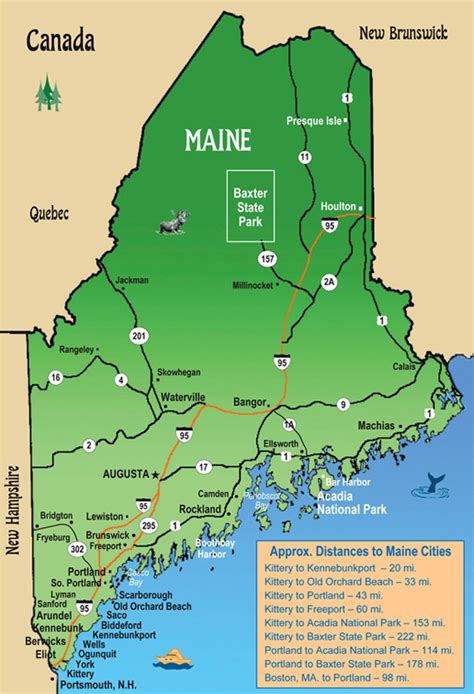 25 Maine Map With Towns Online Map Around The World
