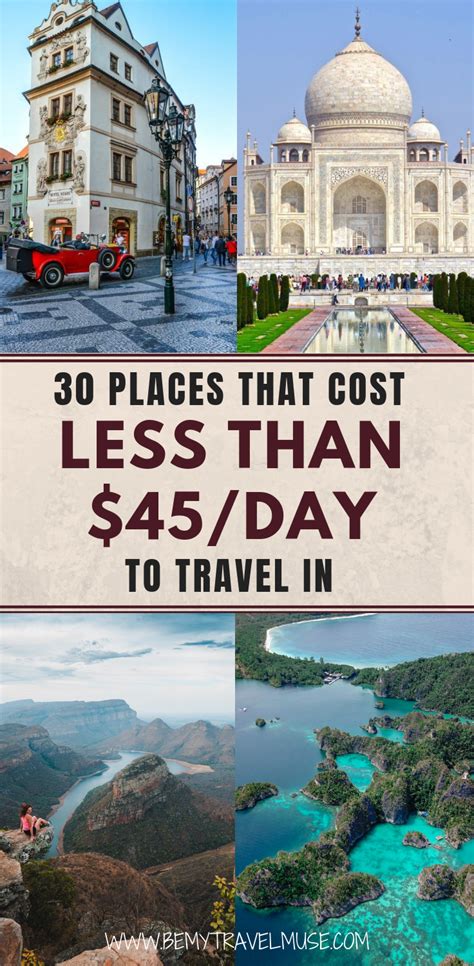 The Cheapest Travel Destinations In The World In 2020 Cheap Places To