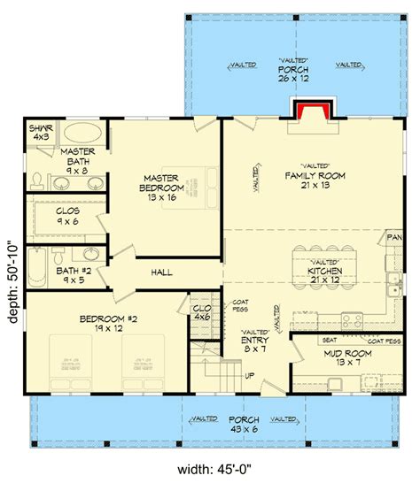 Two Bedroom Vacation Retreat With Spacious Loft 68420vr