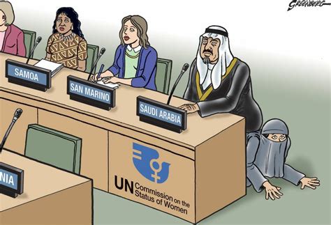 Check spelling or type a new query. Caricature- Saudi Arabia in Women's Rights Committee of ...