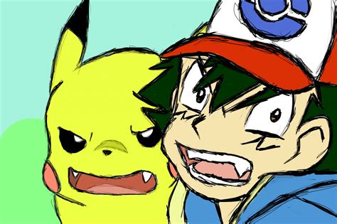 Ashs Pikachu Angry