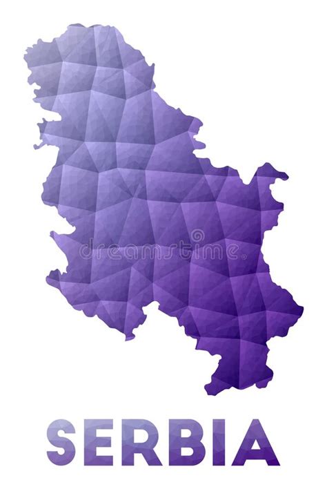 Serbia Map Stock Vector Illustration Of Grunge Detailed
