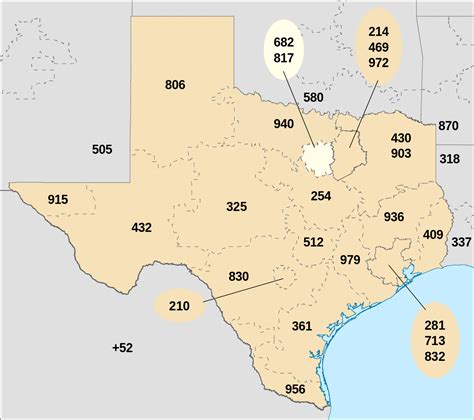 Area Code Map Of Texas Virginia Map