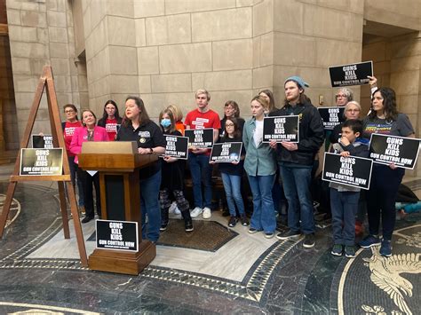 Advocate Groups Students Call On Nebraska Senators For Action On Gun