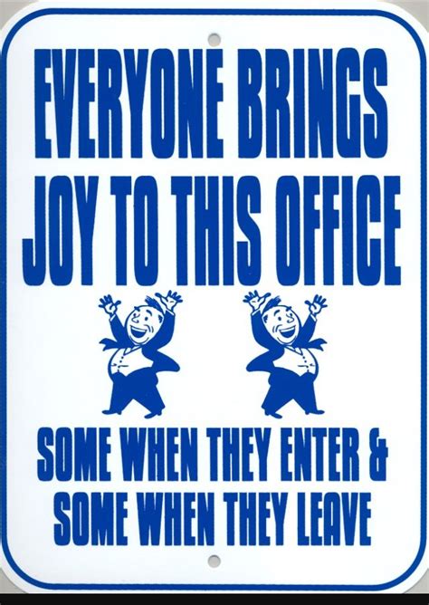 Funny Office Signs Printable