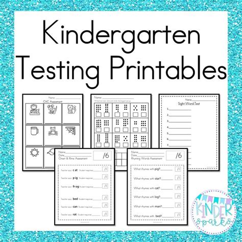 Kindergarten Testing Kindergarten Test Rhyming Words Kindergarten