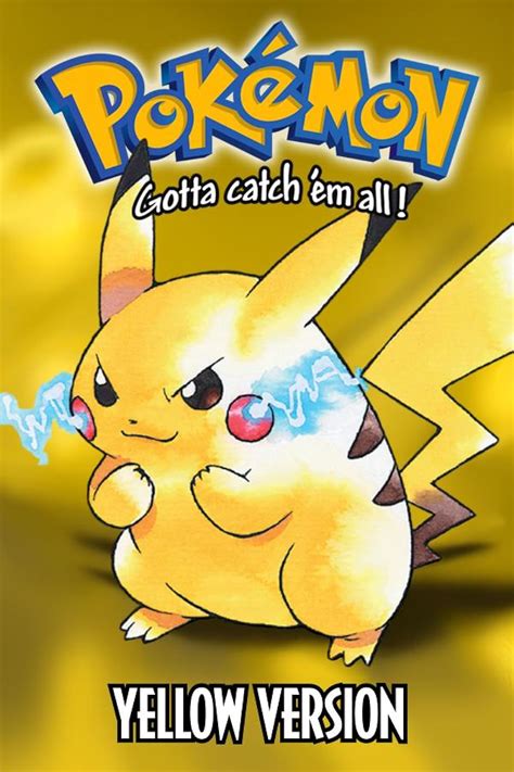 Pokémon Yellow Version Special Pikachu Edition Video Game 1998 Imdb