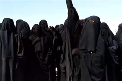 Moment Isis Brides Celebrate Turkey Invasion They Hope Will Spring Them
