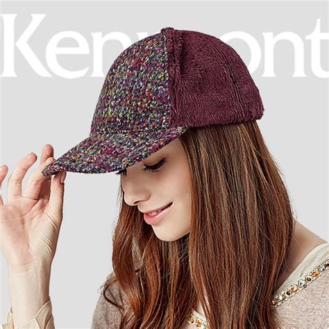 Kenmont Spring Autumn Women Baseball Caps Wool Sport Visor Hats