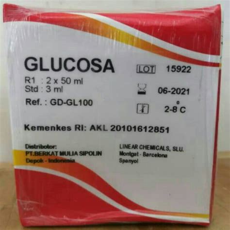 Jual Reagent Glucose Reagen Glukosa Gula Darah 100ml Shopee Indonesia