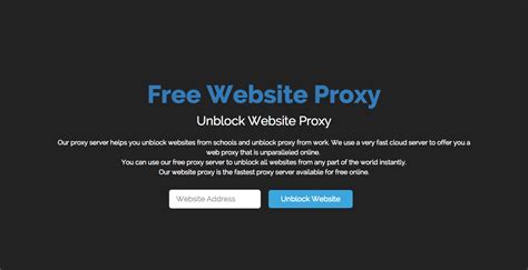 Url Unblocker Proxy