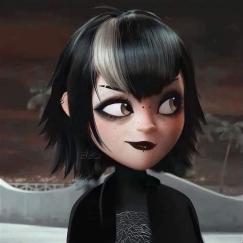 Mavis Goth In 2022 Hotel Transylvania Gothic Girl Art Cute Profile Pictures
