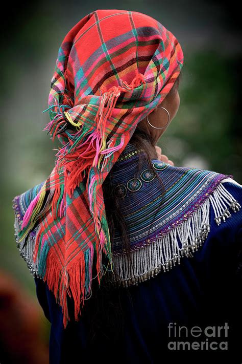 Flower Hmong Woman Photograph By Tony Camacho