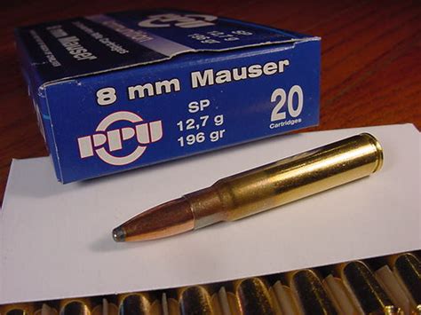 Box Of Ppuprvi Partizan 8mm Mauser Semi Jacketed Soft Point 8mm Mauser