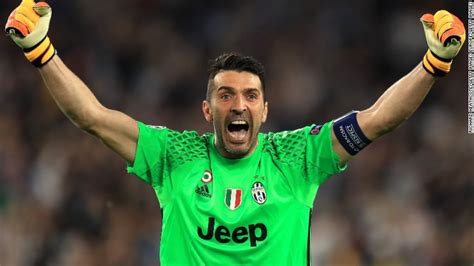 A portrait of gianluigi gigi buffon for a football cards project. Gianluigi Buffon: Referee has 'garbage bin' for heart says ...