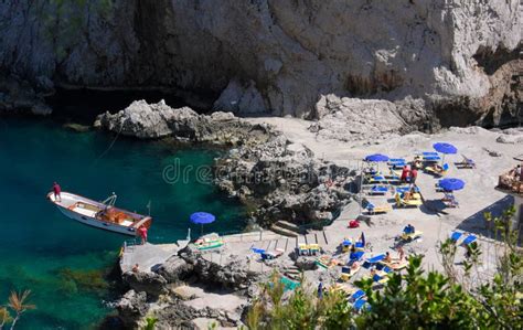 Swimming Between Rocks Capri Italy Stock Image Image Of Beach Coast 144652567