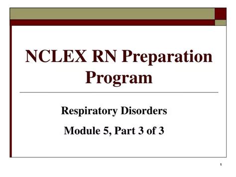 Ppt Nclex Rn Preparation Program Powerpoint Presentation Free