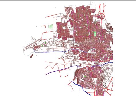 Mapa Ciudad De Hermosillo En Autocad Descargar Cad Gratis 151 Mb