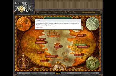 Screenshot Of Legends Of Zork Browser 2009 Mobygames