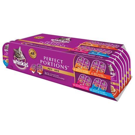 ( 4.7) out of 5 stars. WHISKAS PERFECT PORTIONS 24 Variety Pack | Walmart Canada