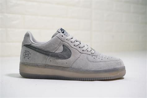 Shop Nike Af1 Low Reigning Champ Dark Grey Xxv Shoes Online