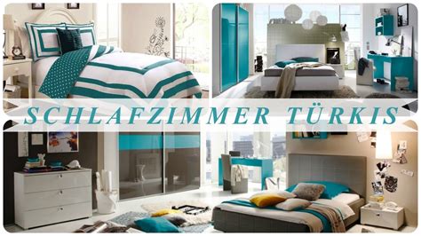 Turquoise farbtöne verleihen dem raum mit frische. Schlafzimmer türkis - YouTube