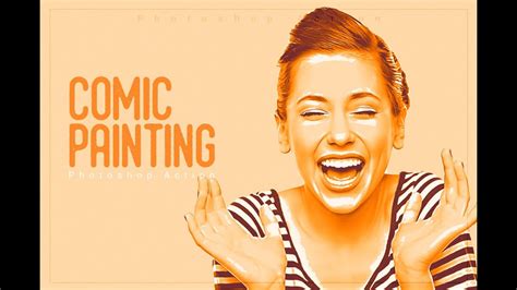 Comic Painting Photoshop Action 2850 Professional Photoshop Actions