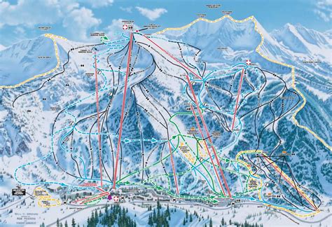 Snowbird Ski Resort Map Snowbird Ski Ski Trip Ski Resort