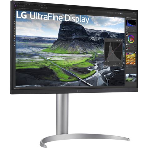 Lg Ultrafine 27 4k Hdr Monitor With Color Calibrati 27uq85r W