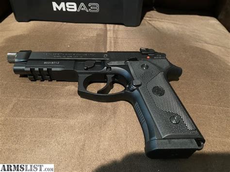 Armslist For Saletrade Beretta M9a3 In Black