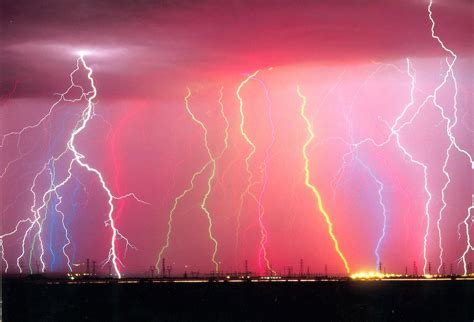 Colorful Lightning Real