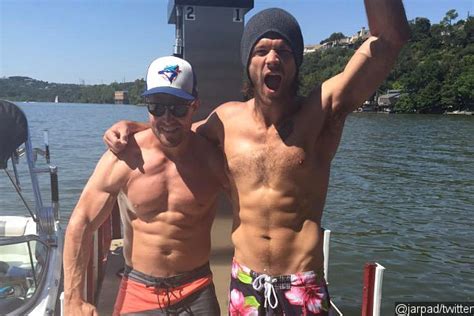 He's too busy to go this year, any way. Shirtless Jared Padalecki and Stephen Amell Show Off Their ...