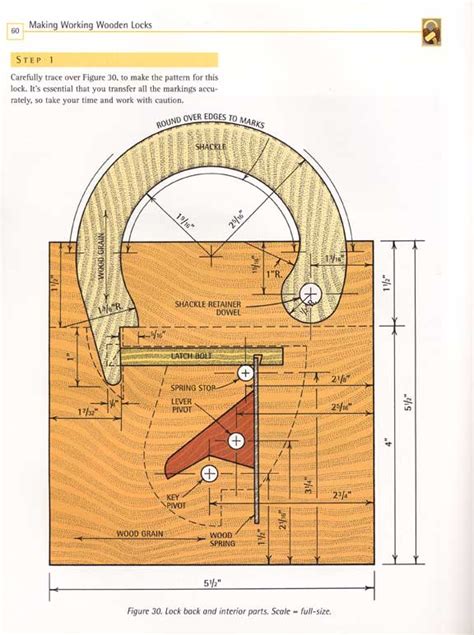 The only way i can think of that's cheaper than this technique is to leave boards outside to weather naturally. Make Working Wooden Lock Plan Wood Craft DIY Band Saw | eBay