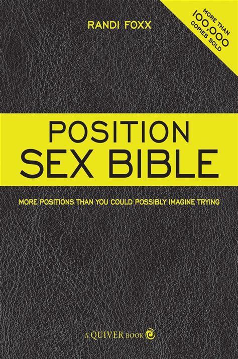 The Position Sex Bible By Randi Foxx Ebook