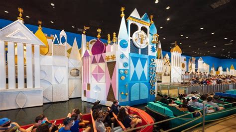 Magic Kingdom Its A Small World Full Ride Pov Walt Disney World 4k