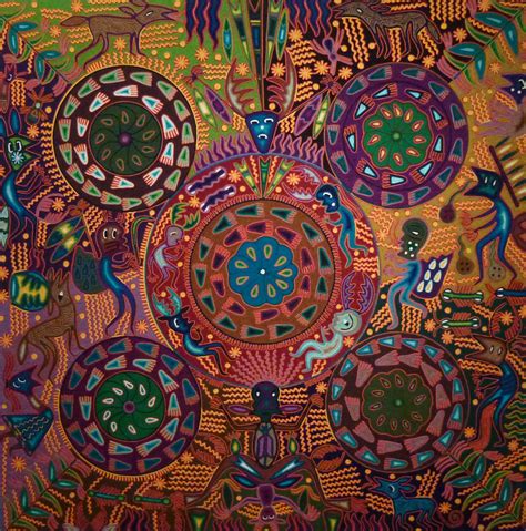 Peyote Inspired Art From The Huichol People