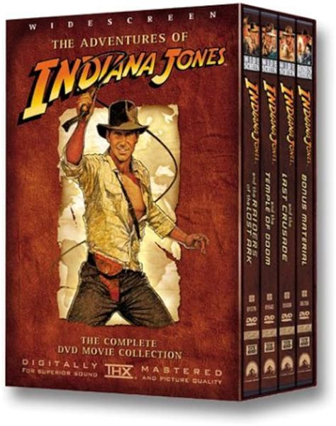 Indiana Jones The Complete DVD Movie Collection Weeklybangalee