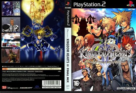 Kingdom Hearts Ii Final Mix Playstation 2 Box Art Cover By Keeperdp