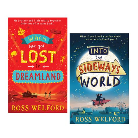 ross welford collection 2 book set when we got lost in dreamland in lowplex