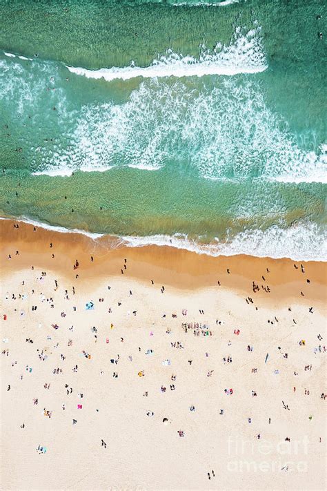 bondi beach aerial i australia photograph by matteo colombo fine art america