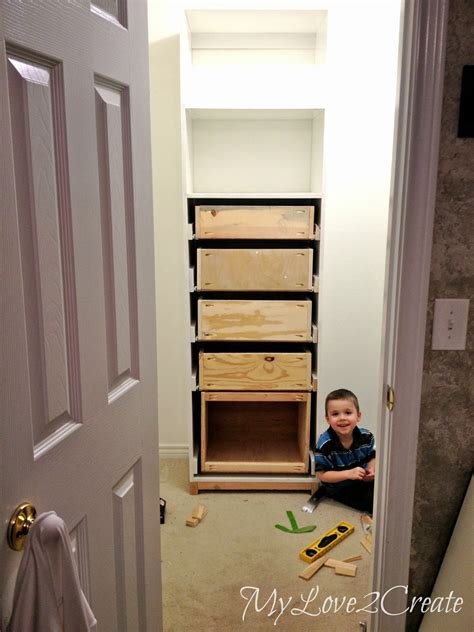 There's more to it than meets the eye of course, but knowing how to build cabinets can save you a great deal of money, and for many diyers, the project can be an. Drawers and drawer slides, Master closet makeover | My ...