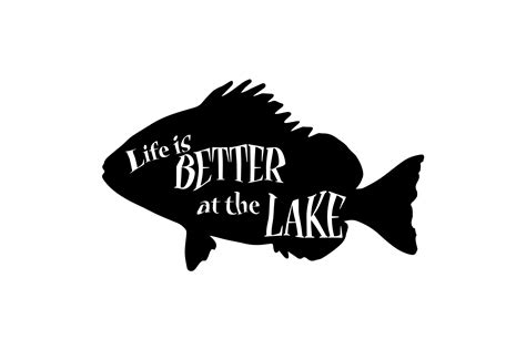 Life is better at the lake, SVG DXF EPS Graphic by twelvepapers