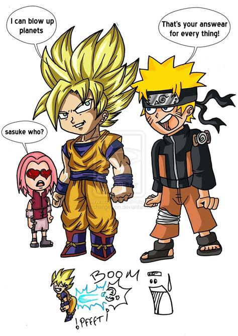 Goku Vs Naruto Anime Debate Photo 35996162 Fanpop