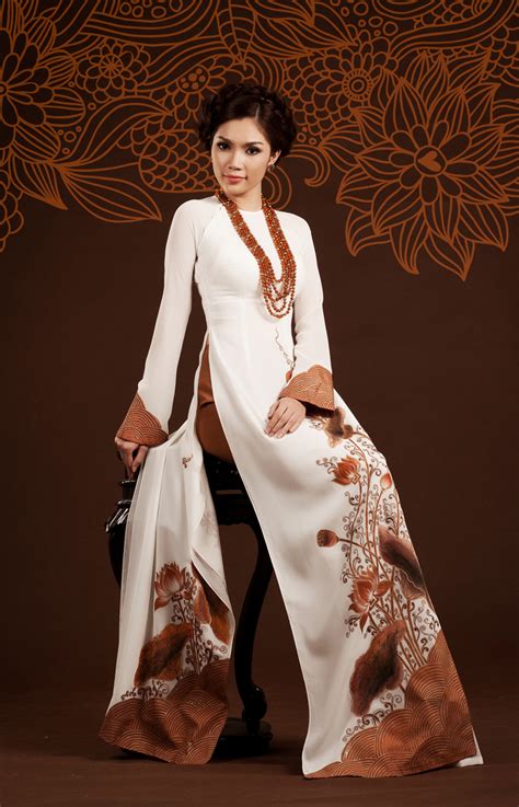 Ao Dai Vinh Custom Made Vietnamese Traditional Ao Dai