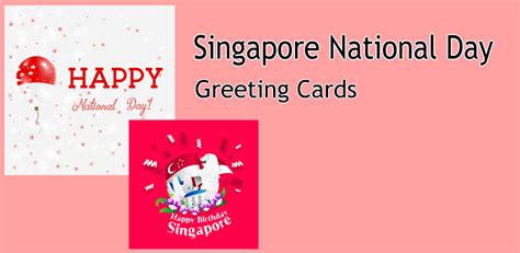 Singapore National Day Greeting Cardsamazondeappstore For Android