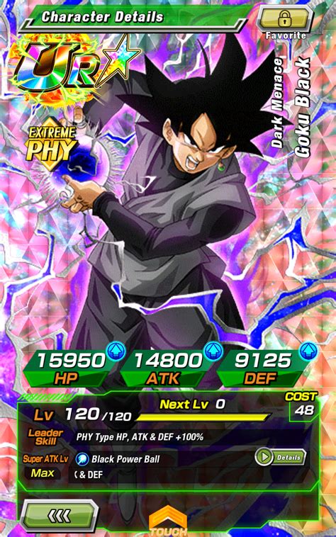 .y le puedes hacer el dokkan awakening y pasa a goku ss (cuando se transforma por. Image - Max Goku Black Global.png | Dragon Ball Z Dokkan ...