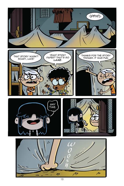 Nickalive Lucy Loud Tells Ghost Stories In The Loud House 5 After Dark Preview
