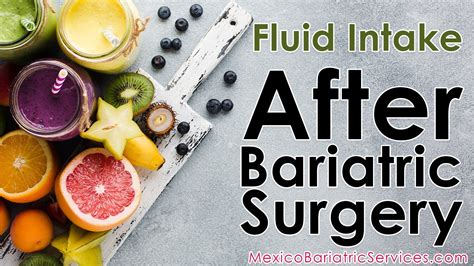 Fluids After Bariatric Surgery