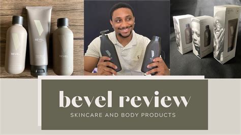 Skincare Products For Black Men Bevel Review Youtube
