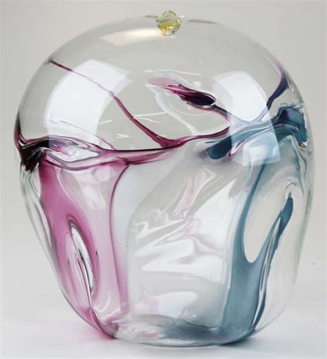 Peter Bramhall Bridgewater Vt Art Glass Sphere